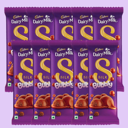 Cadbury Dairy Milk Silk Bubbly Chocolate