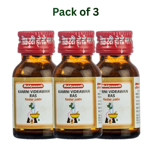 Baidyanath Vansaar Kamini Vidrawan Ras Kesar Yukta