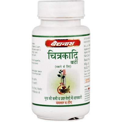 Baidyanath Chitrakadi Bati 80 Tablets