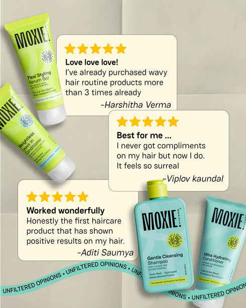 Moxie Beauty The Moxie Wavy Routine