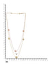 Anti-tarnish Dual Toned Ball Multi Layered Necklace & Chain