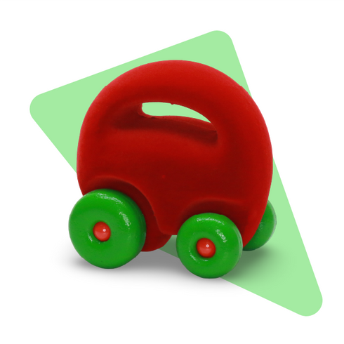Rubbabu Grab’em Mascot Car – Push & Pull Toy