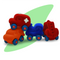 Rubbabu Colourful Micro Vehicles (Set of 4)