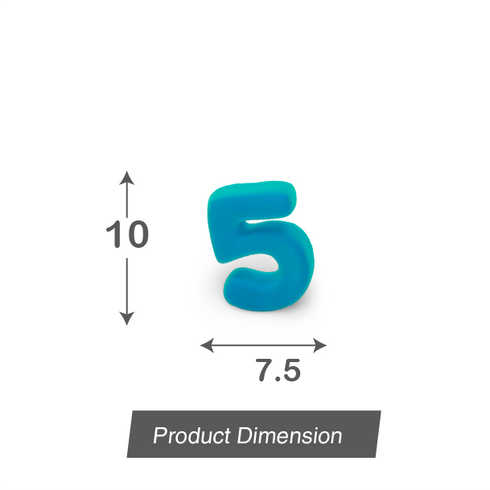 Rubbabu Large Colourful Magnetic Squishy Numbers