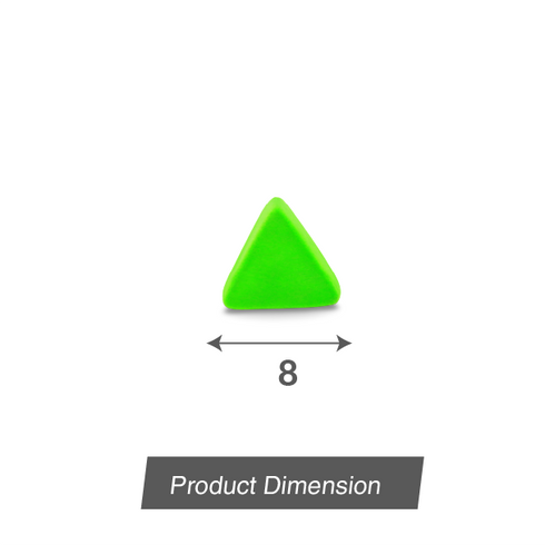 Rubbabu Just Triangles (Set of 16) - Soft, Squishy Building Blocks