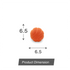Rubbabu Rubbabu Small Stress/Sports Balls 2.5" (Set of 3)