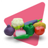 Rubbabu Realistic Vegetables Set of 8
