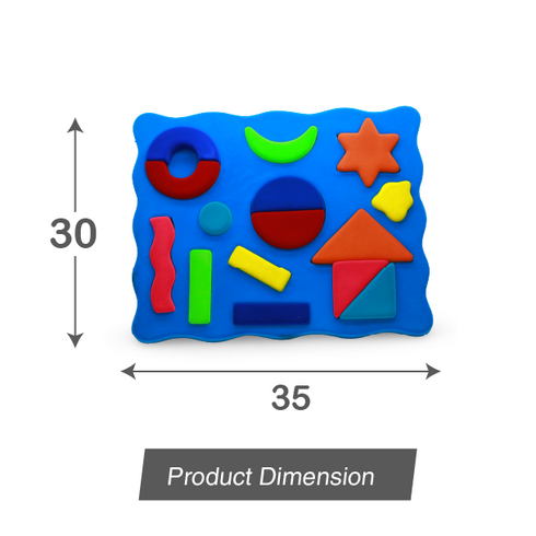 Rubbabu 3D Shape Sorter Geometric