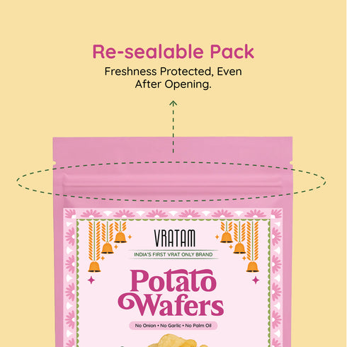 Vratam Potato Wafers Family Combo