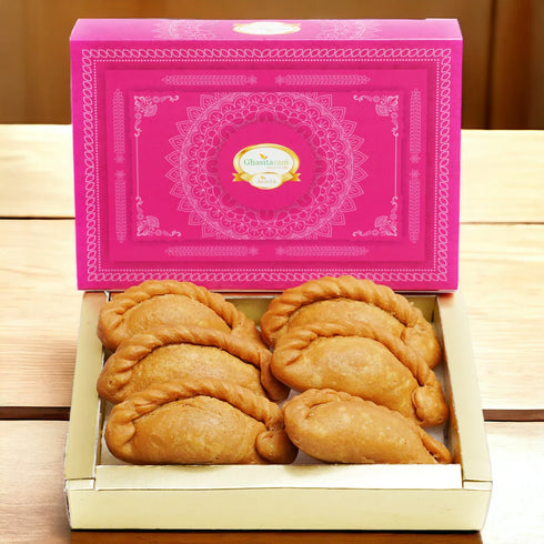 Ghasitaram Sugarfree Healthy Wheat Gujiya Box