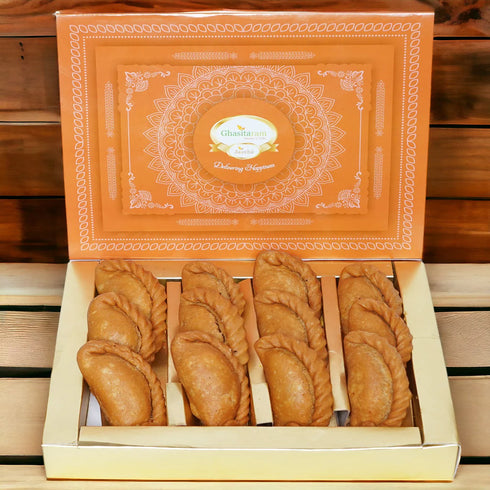 Ghasitaram Sugarfree Healthy Wheat Gujiya Box