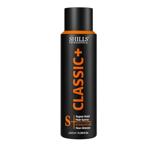 Shills Professional Classic+ Super Hold Hair Spray 200ml