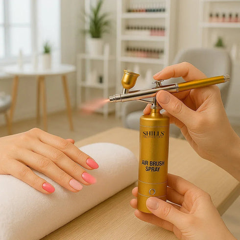 Shills Professional Art On Air Makeup and Nail Art Air Brush