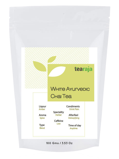 Tea Raja - White Tea Ayurvedic Chai