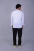 Veshbhoshaa Bluebird Men'S Short Kurta In White - 100% Pure Cotton