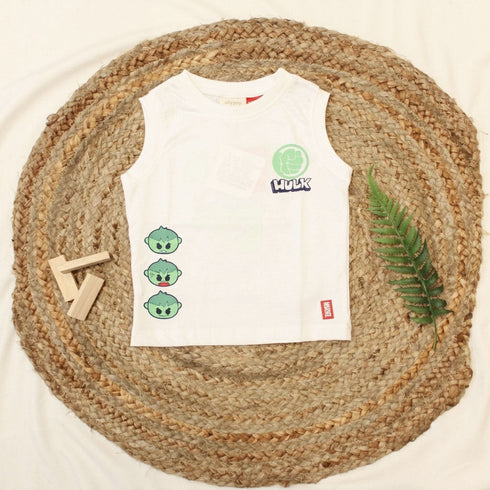 Bachpan kids wear New born white sleeves tee-White Colour