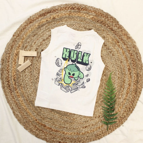 Bachpan kids wear New born white sleeves tee-White Colour