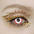 White R Edge Contacts Lens