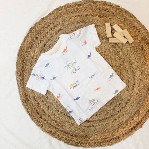 Bachpan kids wear New Born White TEE