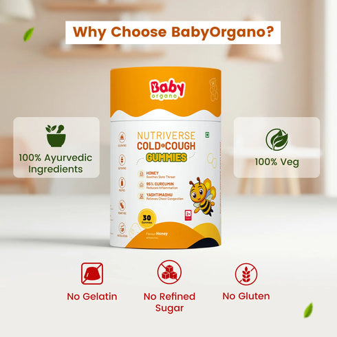 Babyorgano Nutriverse Cold and Cough Gummies