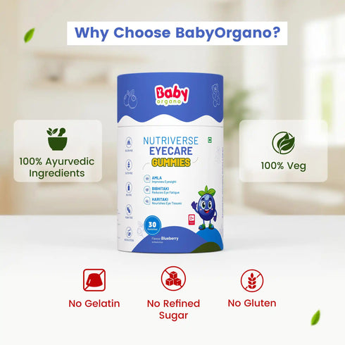 Babyorgano Nutriverse Eyecare Gummies