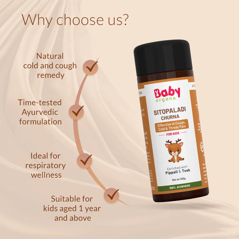 Babyorgano Sitopaladi Churna For Kids