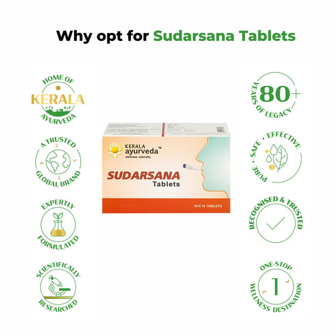 Kerala Ayurveda Sudarsana Tablet