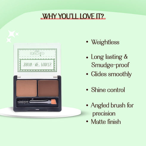 LoveChild Brow Me Points | Brow Binge Palette| Long|lasting