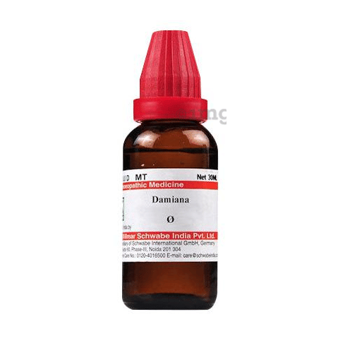 Dr Willmar Schwabe India Damiana Mother Tincture Q 30ml