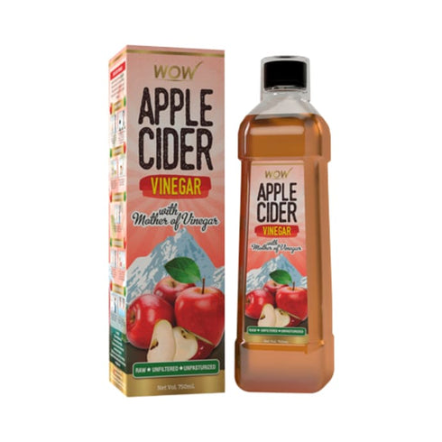 WOW Life Science Apple Cider Vinegar 750 ml Liquid