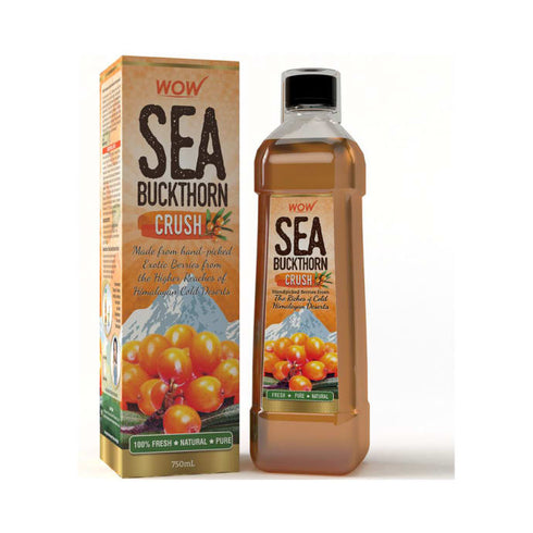 WOW Life Science Sea Buckthorn Crush 750 ml Liquid