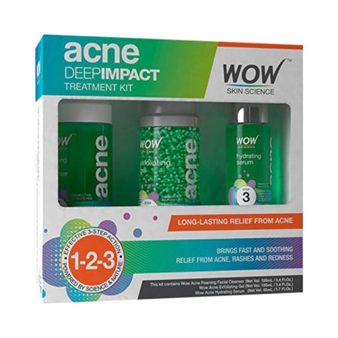WOW Skin Science Acne Deep Impact Treatment Kit