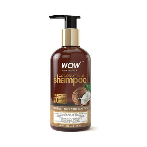 WOW Skin Science Coconut Milk Shampoo 300 ml