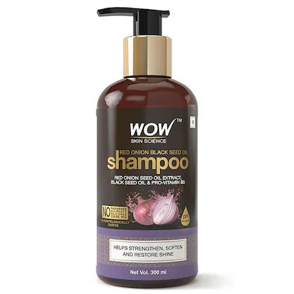 WOW Skin Science Red Onion Black Seed Oil Shampoo & Conditioner Kit