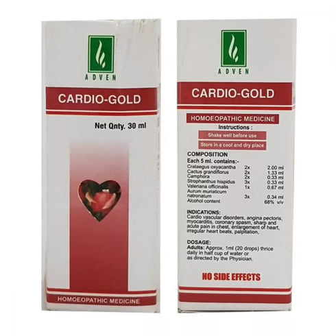 Adven Cardio-gold Heart Tonic 30ml