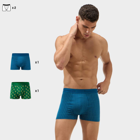 Bummer Cotton Stretch Trunks - 2 Pack