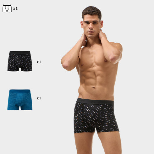 Bummer Cotton Stretch Trunks - 2 Pack