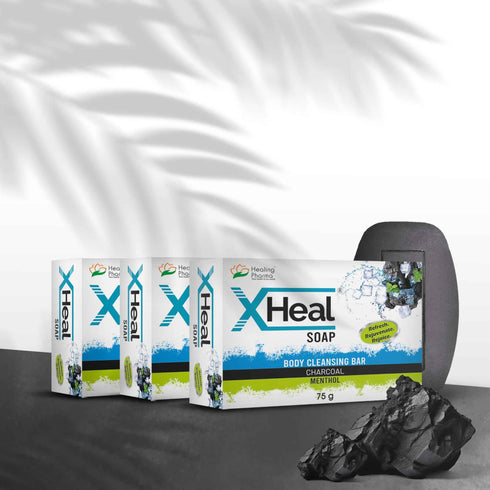Healing Pharma Xheal Charcoal Soap