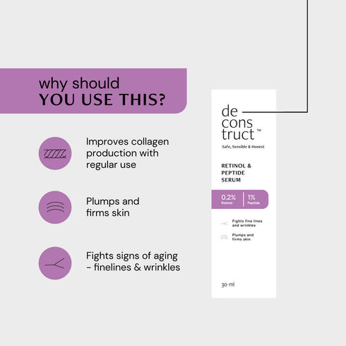 Deconstruct Retinol And Peptide Serum