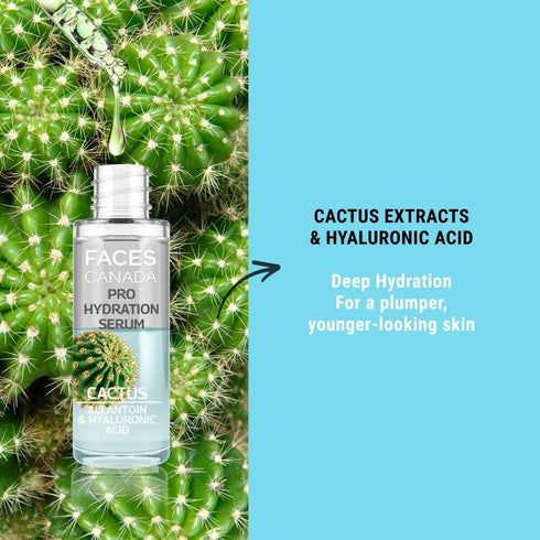 Faces Canada Pro Hydration Serum - Cactus 27 ml
