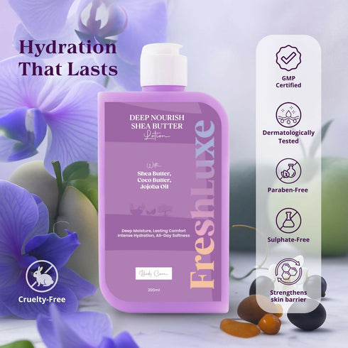FreshLuxe Shea Butter Lotion