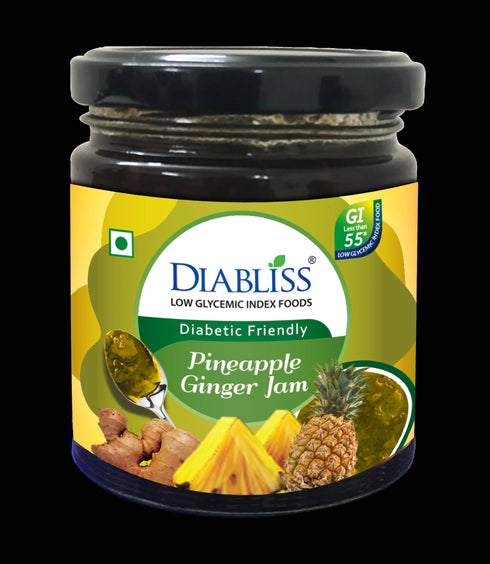 Diabliss Diabetic Friendly Pineapple Ginger Jam