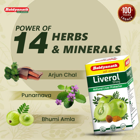 Baidyanath Liverole Strong 50 Tablets
