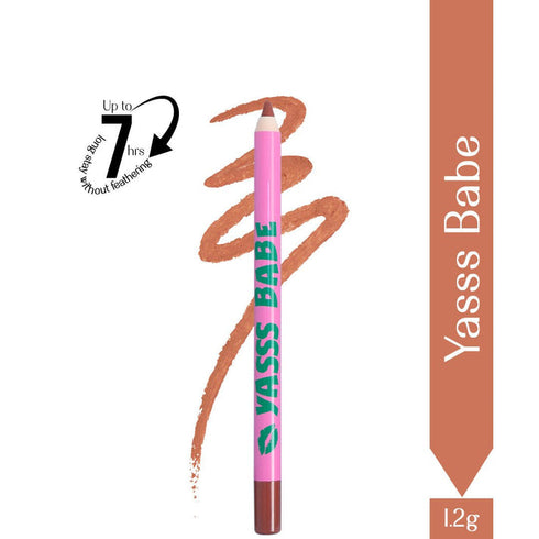 LoveChild Yass Babe| Passport Pucker Lip Booster Matte Liner Cool toned nude