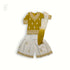 Bachpan kids wear Girls Traditional - Mustard Yellow