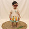 Bachpan kids wear New Born Frock - Cream