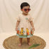 Bachpan kids wear New Born Frock - Cream