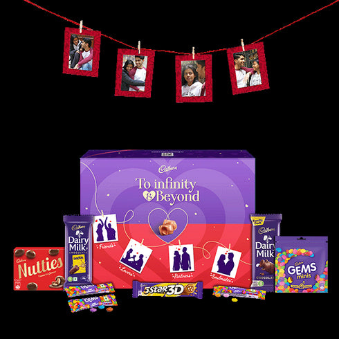 Cadbury Valentines Infinity And Beyond Personalised Chocolate