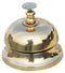 Table Bell In Brass Polish Finish 0.32kg