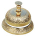 Brass Office Table Bell Embose 0.35kg